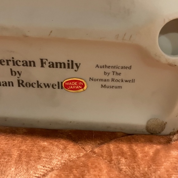 Vtg Norman Rockwell Barber Shop Figurine First Haircut - Picture 4 of 8